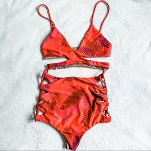 acacia psychedelic leaf set